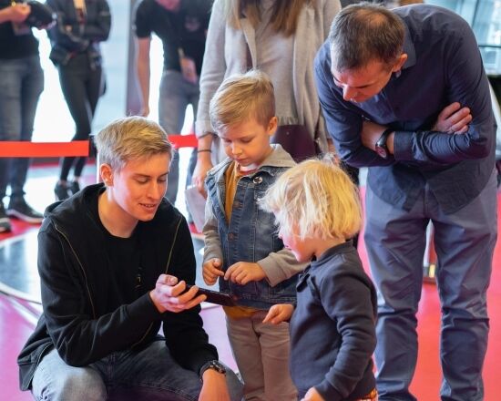 Piknik na stadionie miejskim