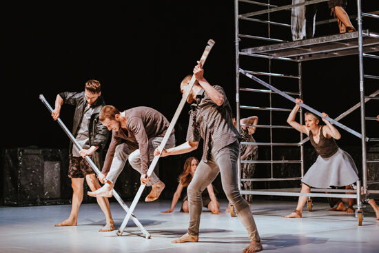 Polski Teatr Tańca i kolektyw bodytalk z Münster "Romeos & Julias unplagued. Traumstadt"
