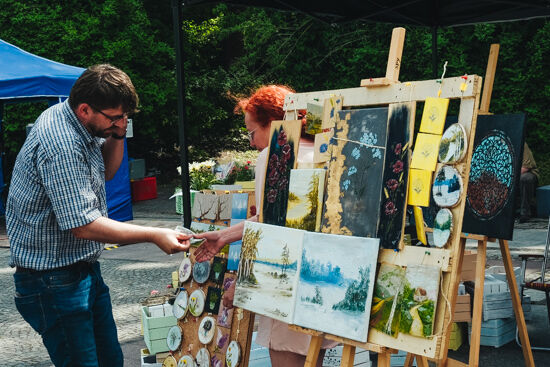 Jarmark rękodzieła i kwiatów