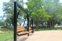 Park kieszonkowy i ogród deszczowy przy al. Tysiąclecia