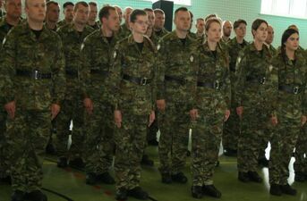 Ślubowanie nowych funkcjonariuszy Straży Granicznej