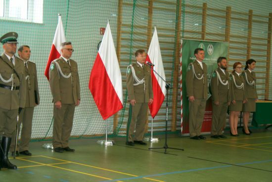 Ślubowanie nowych funkcjonariuszy Straży Granicznej