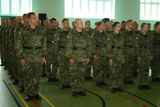 Ślubowanie nowych funkcjonariuszy Straży Granicznej