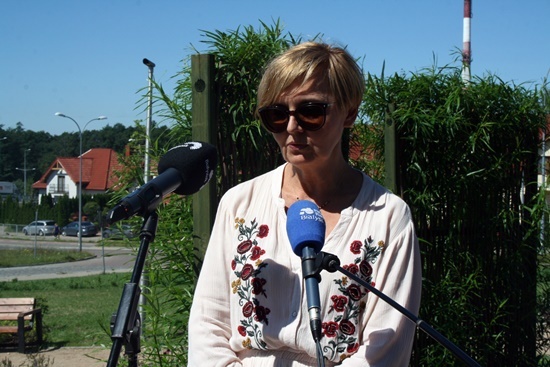 Monika Kordiukiewicz z Departamentu Gospodarki Komunalnej
