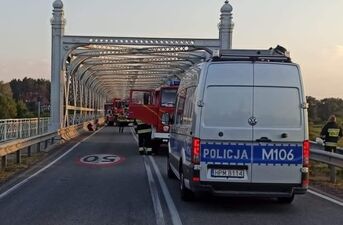 Śmiertelny wypadek na moście w Ploskach