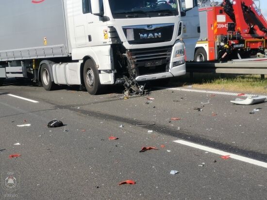 Śmiertelny wypadek na S8