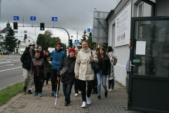 Przyjazd dzieci z Charkowa do Białegostoku