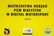 Mistrzostwa Okręgu PZM Białystok w Digital Motorsport 2022