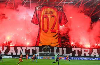 Mecz Jagiellonia Białystok - Lech Poznań