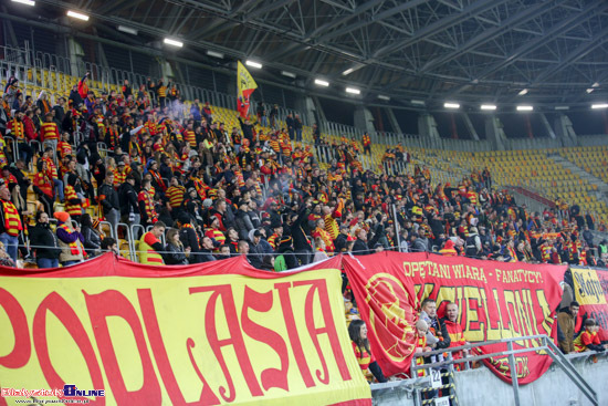 Mecz Jagiellonia Białystok - Lech Poznań