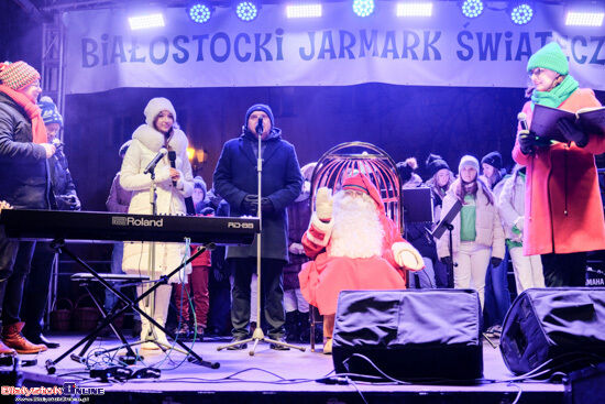 Wizyta Mikołaja z Rovaniemi w Białymstoku