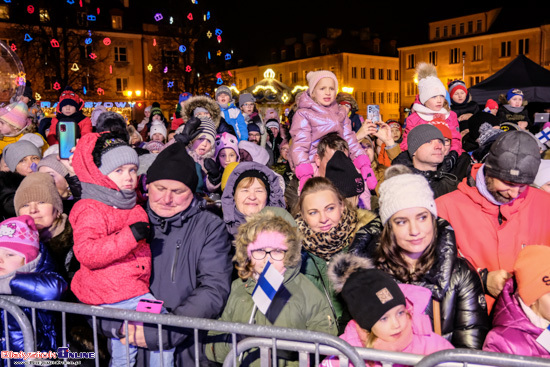 Wizyta Mikołaja z Rovaniemi w Białymstoku