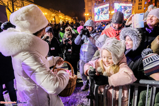 Wizyta Mikołaja z Rovaniemi w Białymstoku