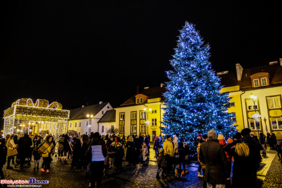 Wizyta Mikołaja z Rovaniemi w Białymstoku