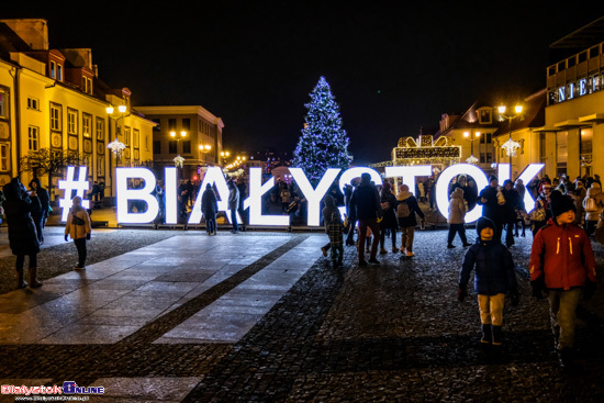 Wizyta Mikołaja z Rovaniemi w Białymstoku