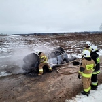 Pożar domu, Moszczona Pańska (powiat siemiatycki), 24.12