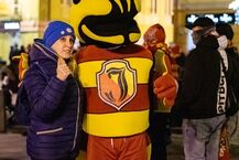 Racowisko kibiców Jagiellonii