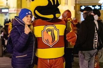 Racowisko kibiców Jagiellonii