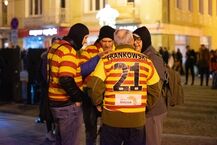 Racowisko kibiców Jagiellonii