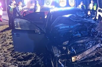 Śmiertelny wypadek na DK19