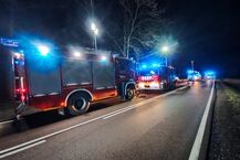 Śmiertelny wypadek na DK19