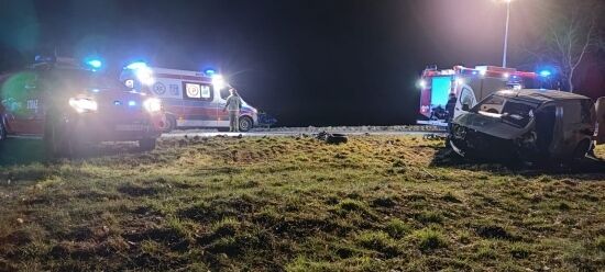 Śmiertelny wypadek na DK19