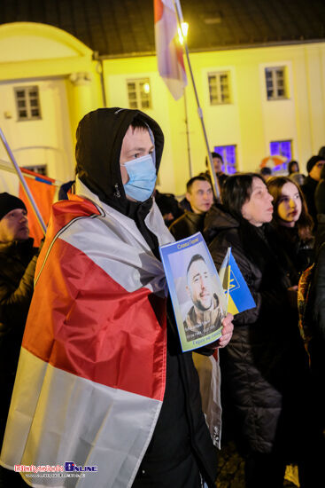 Wiec "Razem przeciwko rosyjskiej agresji"