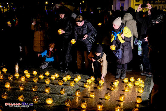 Wiec "Razem przeciwko rosyjskiej agresji"