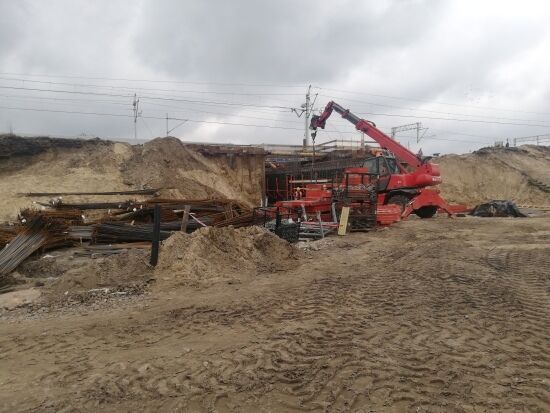 Budowa stacji Zielone Wzgórza