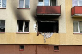 Wybuch w bloku