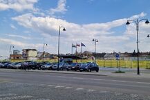 Rozbiórka dworca PKP w Łapach