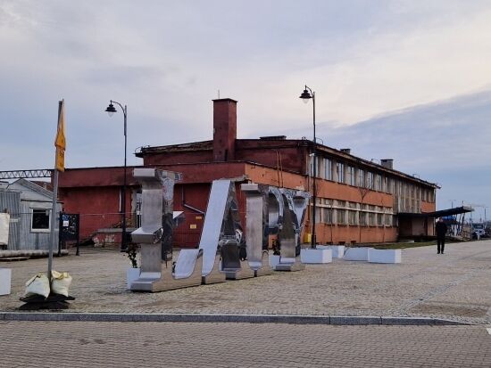 Dworzec PKP w Łapach w 2022 r.