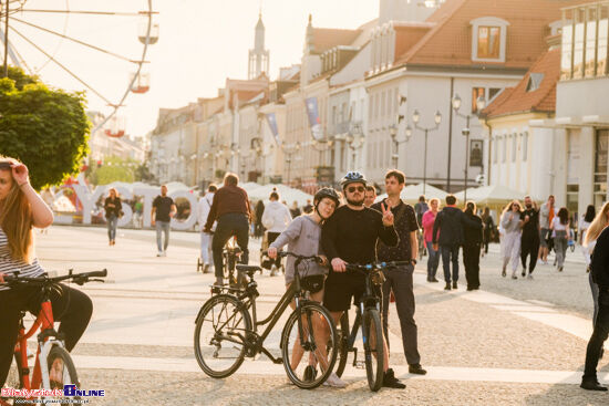 Prezentacja balonu sportowego Miasta Białystok