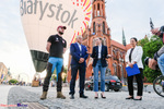 Prezentacja balonu sportowego Miasta Białystok
