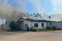 Pożar w Narwi