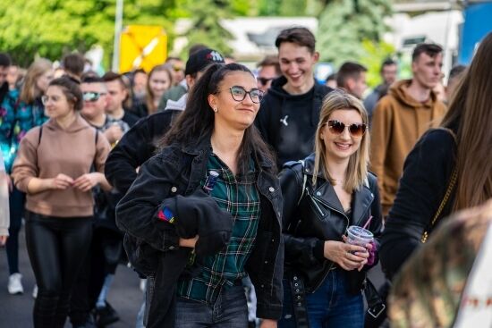 Parada studentów