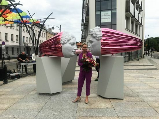 Odsłonięcie rzeźby "Obietnica"