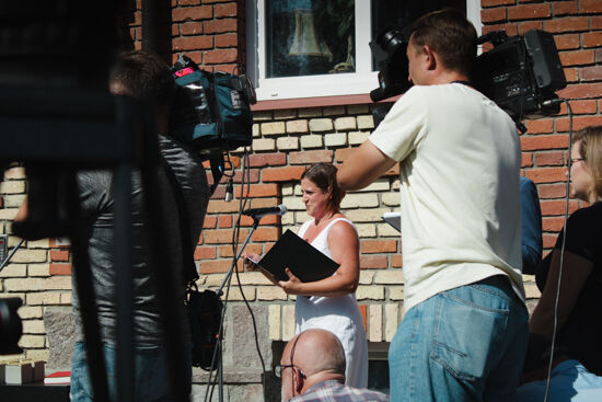 Odsłonięcie Stolperstein (kamieni pamięci) poświęconych rodzinie Samuela Pisara