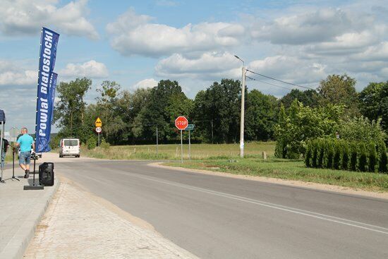 Otwarcie drogi Folwarki Małe - Zabłudów