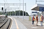 2023.09.01 - Rail Baltica. Nowy przystanek Białystok Zielone Wzgórza