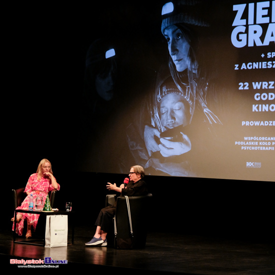 2023.09.22 Premiera filmu ZIELONA GRANICA - spotkanie z Agnieszką Holland