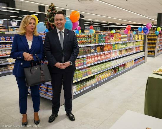 2023.11.15 - Otwarcie zmodernizowanego supermarketu PSS Społem Białystok