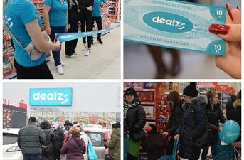 Otwarcie sklepu Dealz w Parku Handlowym Starosielce