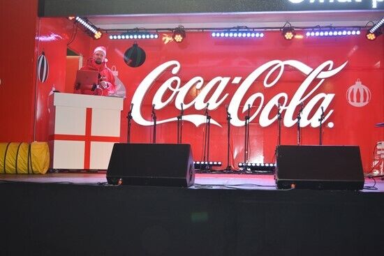 2023.12.20 - Ciężarówka Coca-Coli w Białymstoku