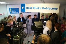 Otwarcie Banku Mleka Kobiecego w USK