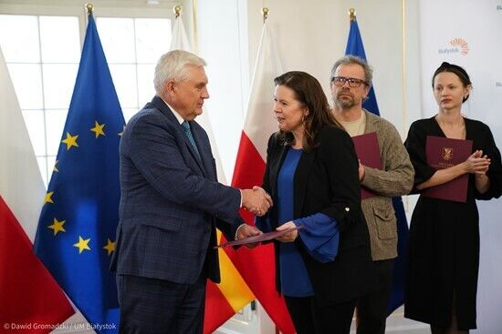 2024.01.18 - Spotkanie ze stypendystami artystycznymi miasta Białegostoku