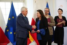 Spotkanie ze stypendystami artystycznymi miasta Białegostoku