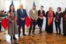 Spotkanie ze stypendystami artystycznymi miasta Białegostoku