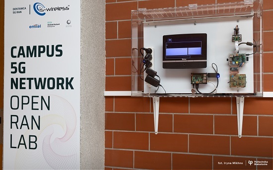 Campus 5G Network - Open RAN Lab na Politechnice Białostockiej