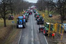 Protesty rolników w Podlaskiem